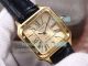 Swiss 9015 Catier Santos Dumont Watch Yellow Gold Dial Replica Watch (4)_th.jpg